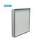 Extruded Aluminum Frame H14 HEPA Filter Top Side Gel Seal For GMP Clean Room